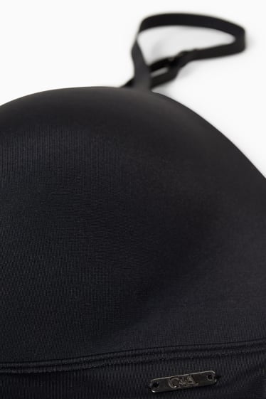 Donna - Reggiseno senza ferretti - imbottito - nero