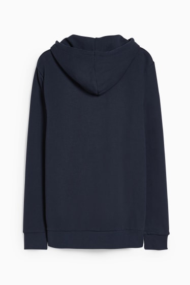 Men - Hoodie - dark blue