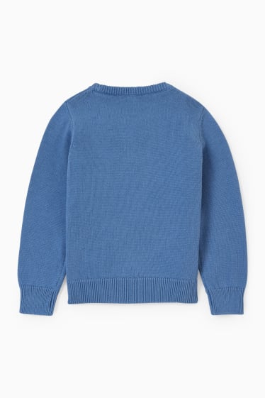Bambini - Dinosauri - maglione - blu