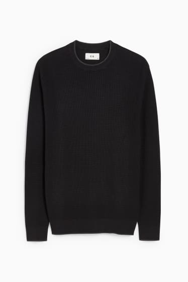 Herren - Pullover - schwarz