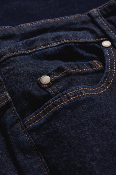 Kobiety - Slim jeans - średni stan - LYCRA® - dżins-ciemnoniebieski