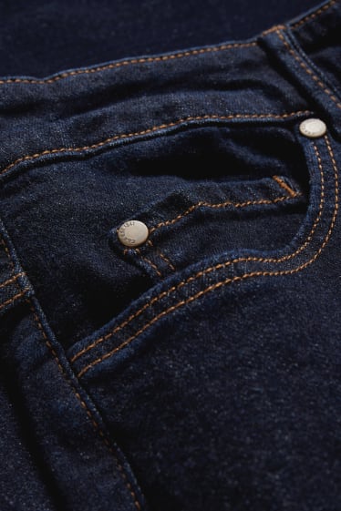 Dona - Slim jeans - mid waist - LYCRA® - texà blau fosc