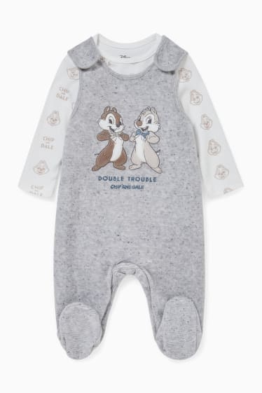 Babys - Disney - Strampler-Set - grau-melange