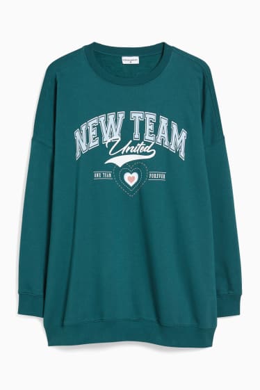 Damen - CLOCKHOUSE - Sweatshirt - dunkelgrün