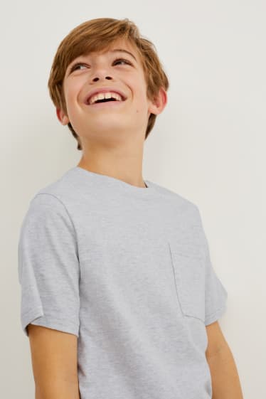 Bambini - Confezione da 6 - maglia a maniche corte - colorato