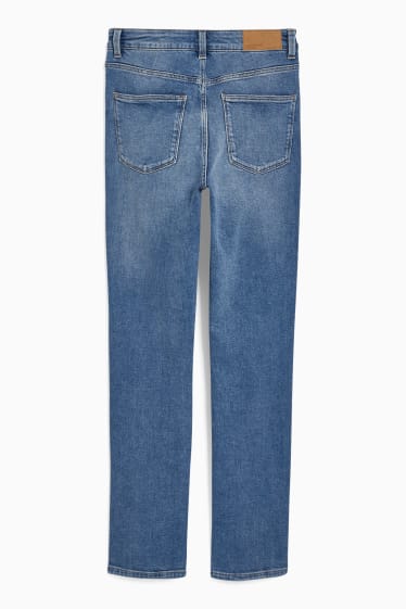 Femei - Slim jeans - talie înaltă - denim-albastru