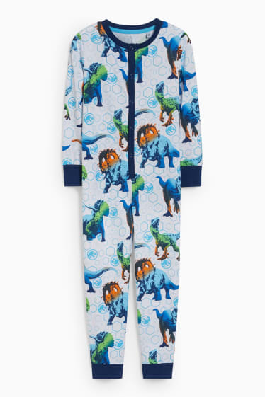 Children - Dinosaur - pyjamas - white