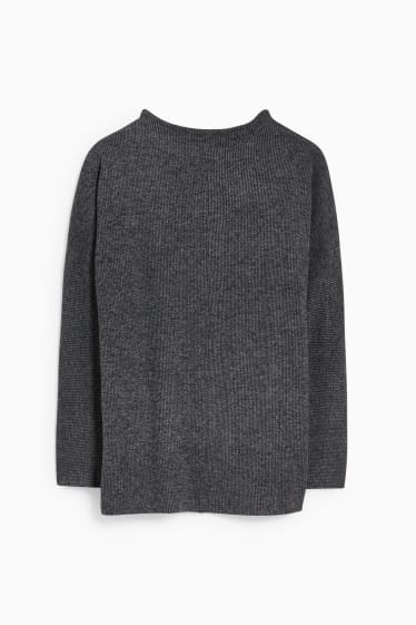 Damen - Pullover - anthrazit