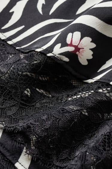 Dona - Bòxers - estampats - negre/blanc