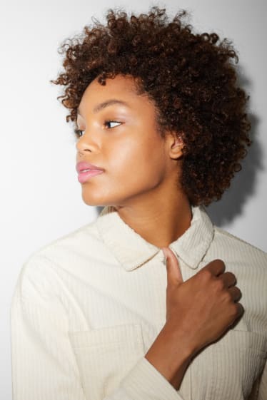 Women - CLOCKHOUSE - corduroy shacket - cremewhite