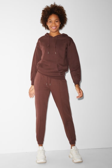 Ados & jeunes adultes - CLOCKHOUSE - pantalon de jogging - marron