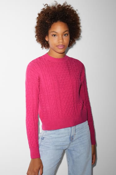 Teens & Twens - CLOCKHOUSE - Pullover - pink