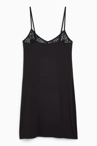 Femmes - Chemise de nuit - noir