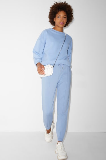 Femmes - CLOCKHOUSE - pantalon de jogging - bleu clair
