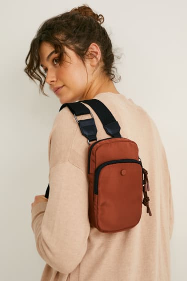 Women - Phone bag - brown