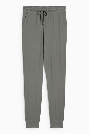Dona - Pantalons de pijama - verd fosc