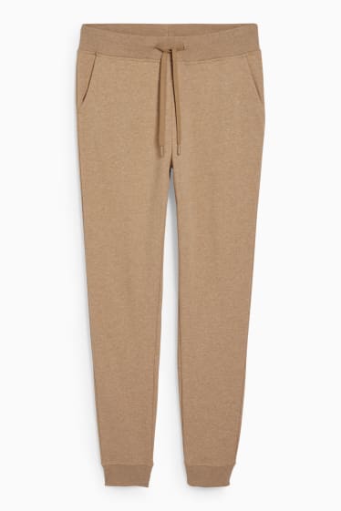 Femmes - Pantalon de jogging - beige chiné