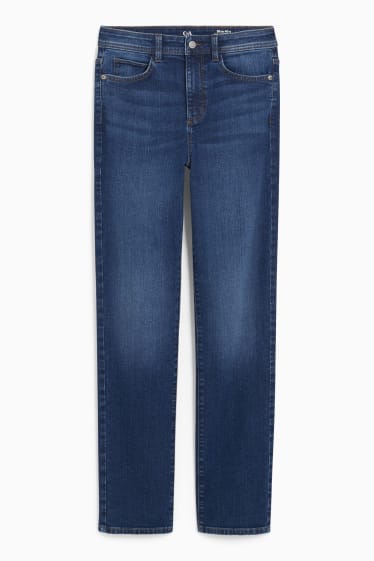 Dona - Straight jeans - high waist - LYCRA® - texà blau