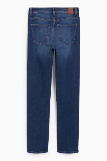 Dona - Straight jeans - high waist - LYCRA® - texà blau