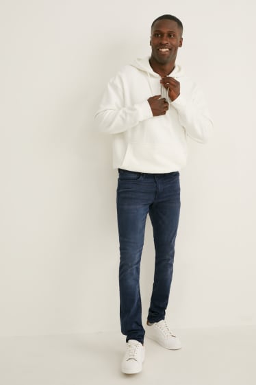 Hommes - Skinny jean - LYCRA® - jean bleu foncé