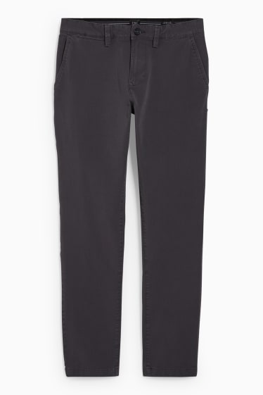 Home - Chino - slim fit - Flex - LYCRA® - gris fosc