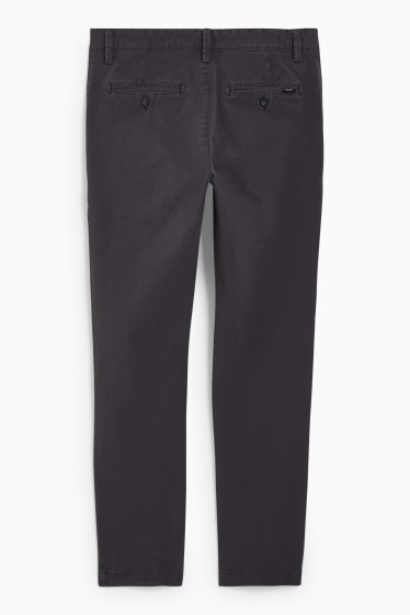 Home - Chino - slim fit - Flex - LYCRA® - gris fosc