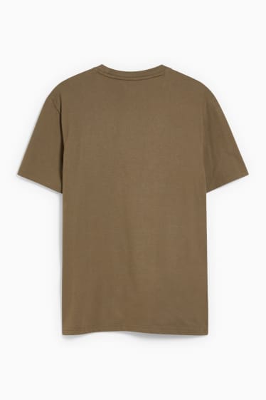 Men - Active T-shirt  - khaki