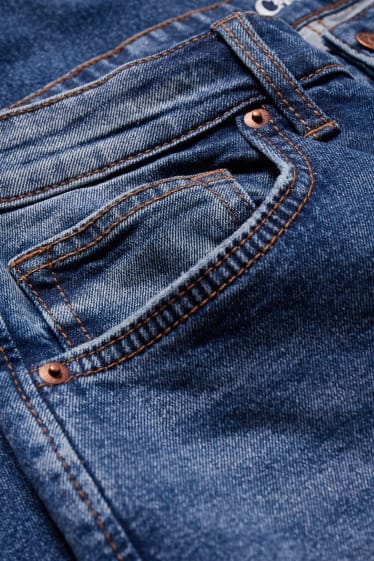Bărbați - Slim jeans - LYCRA® - denim-albastru