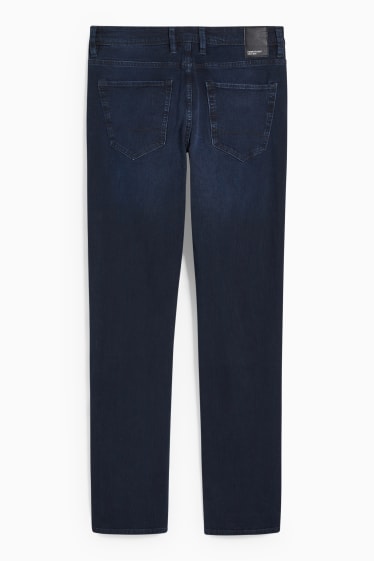 Pánské - Slim jeans - Flex - LYCRA® - džíny - tmavomodré