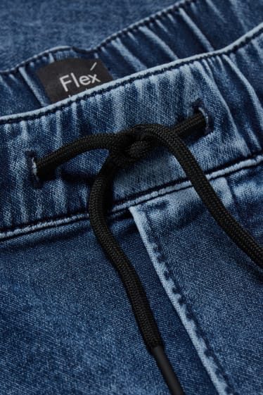 Mężczyźni - Tapered jeans - Flex jog denim - dżins-ciemnoniebieski