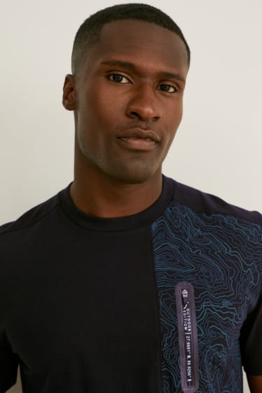 Bărbați - Bluză funcțională  - negru