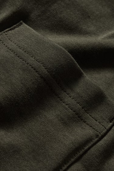 Uomo - T-shirt - cotone Pima - verde scuro
