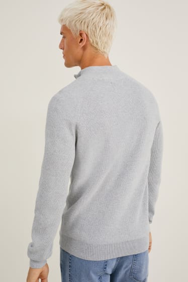 Men - Jumper - light gray-melange