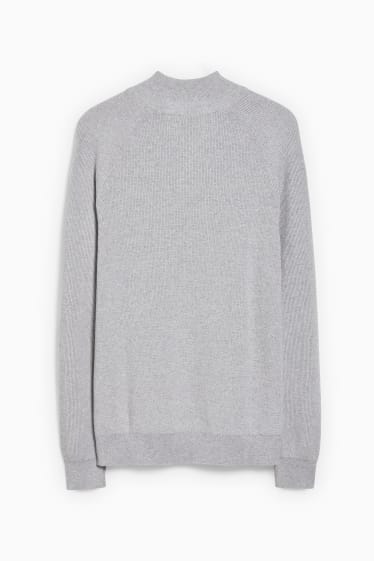 Men - Jumper - light gray-melange