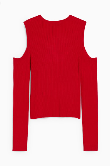 Femmes - CLOCKHOUSE - pull - rouge