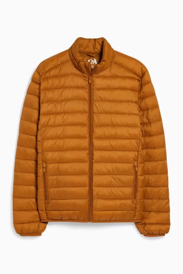 Herren - Steppjacke - havanna