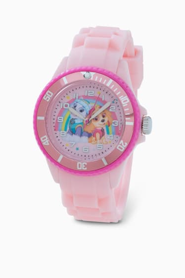 Dzieci - Psi Patrol - zegarek - jasnoróżowy