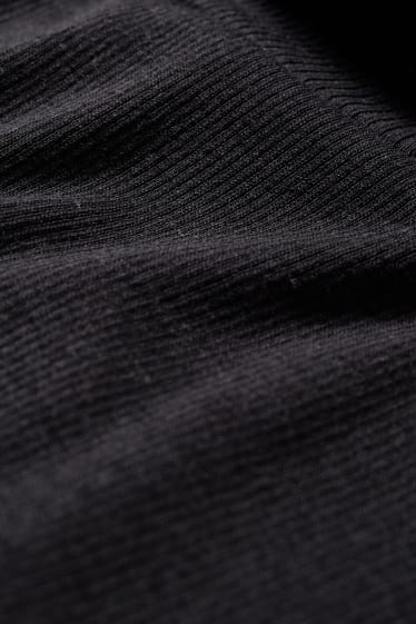 Jóvenes - CLOCKHOUSE - camiseta de cuello vuelto - negro