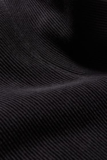 Damen - Pullover - 2-in-1-Look - schwarz / weiß