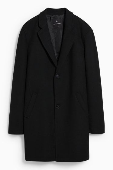 Men - CLOCKHOUSE - coat - black