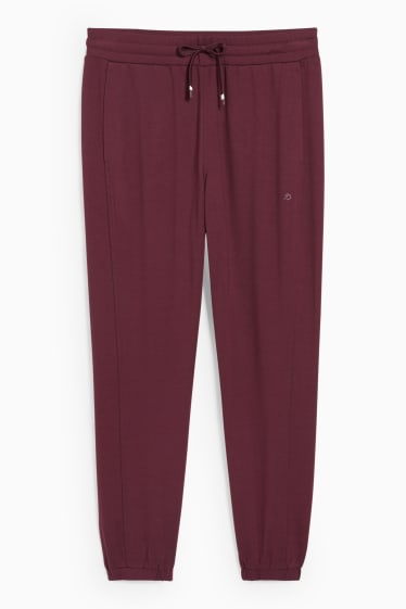 Femei - Pantaloni de trening - bordo