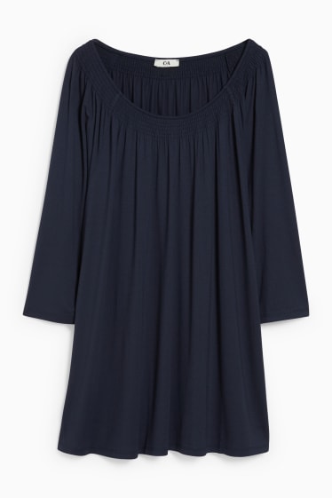 Femmes - T-shirt - bleu foncé
