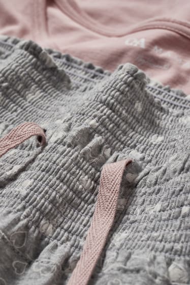 Dona - Pijama de lactància - rosa