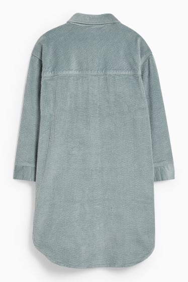 Children - Corduroy dress - mint green