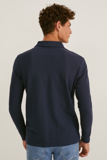 Uomo - Polo - blu scuro