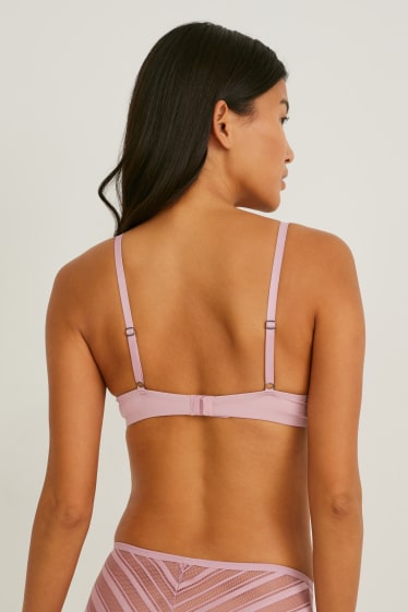 Femmes - Soutien-gorge avec armatures - rose