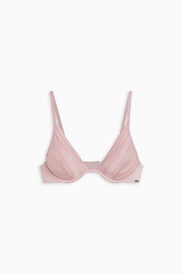 Femmes - Soutien-gorge avec armatures - rose