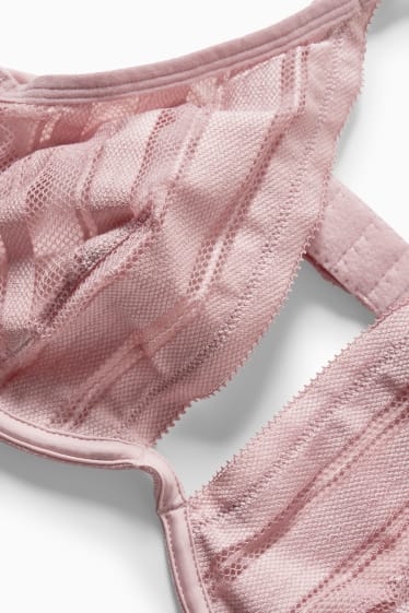 Dames - BH met beugels - roze