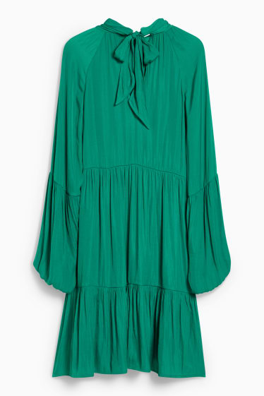 Women - A-line dress - green