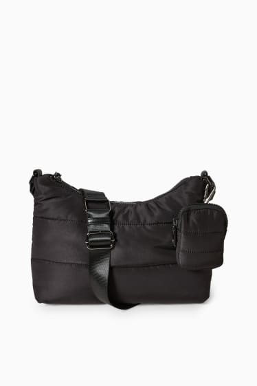 Kobiety - Zestaw - torba i portfel - 2 części - czarny